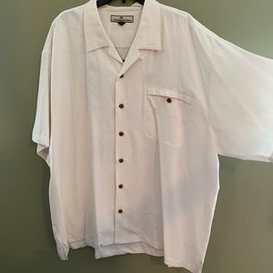 Tommy Bahama “shake my day” silk shirt XXL